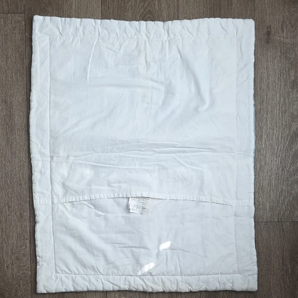 (J57) Blue and White Snowman Pillow Case